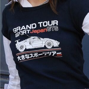 Rare Brandy Meville Japan Grand Tour Baby Tee